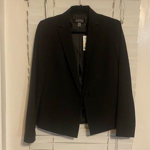 Kasper Crepe One-Button Blazer- Size 6